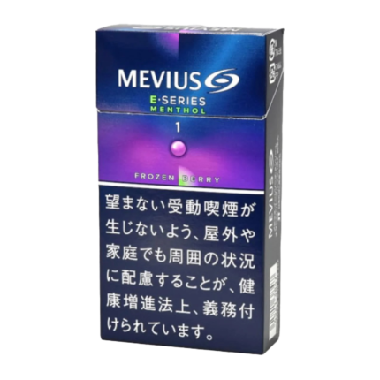 梅比乌斯/MEVIUS E系列 薄荷 紫色爆珠 1mg 长支 硬盒