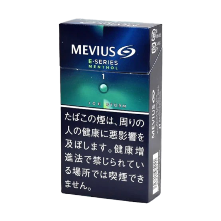 梅比乌斯/MEVIUS E系列 薄荷 冰风暴 1mg 长支 硬盒
